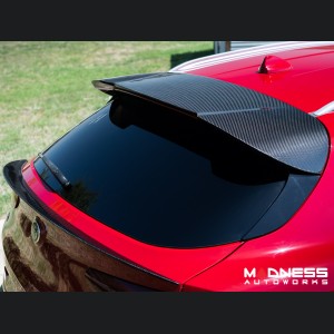 Alfa Romeo Stelvio Roof Spoiler - Carbon Fiber - Estremo Design